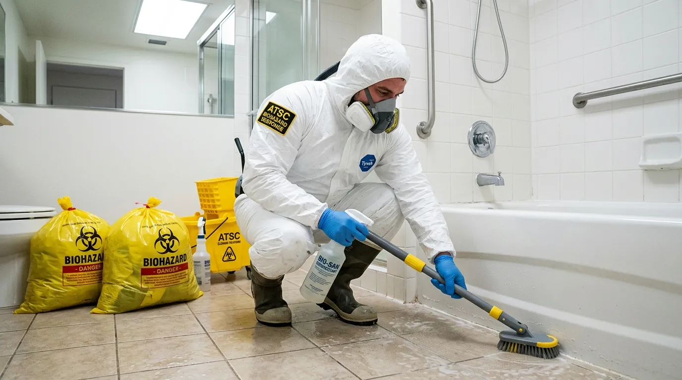 Decontamination equipment deployed for Blood Cleanup in Oxon Hill